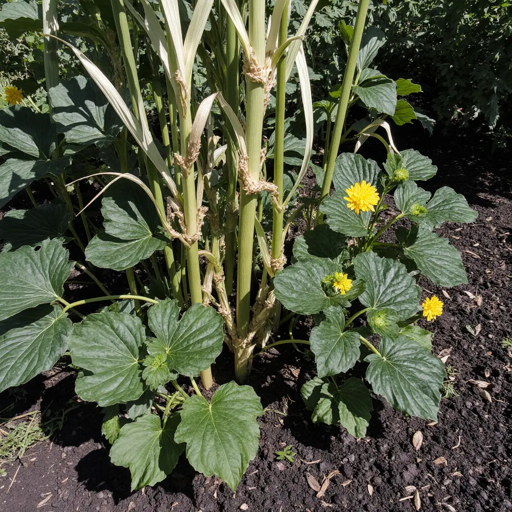 zucchini plant