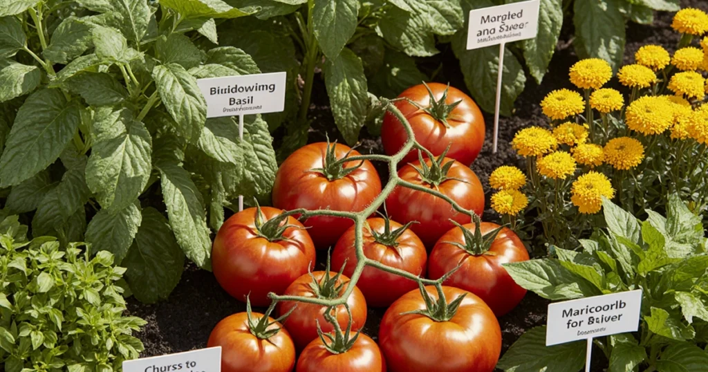 Tomato Companion Plants tips
