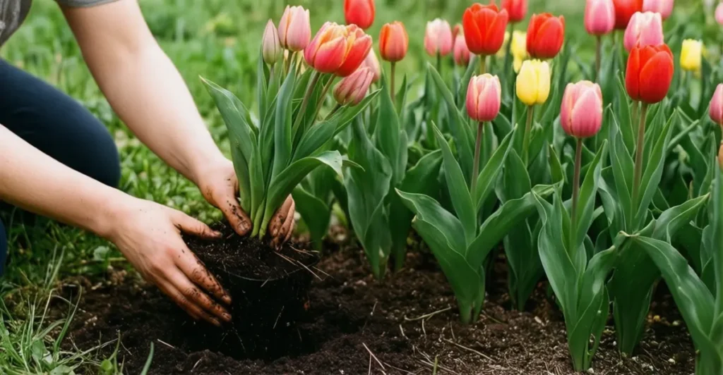 when to plant tulips bulbs