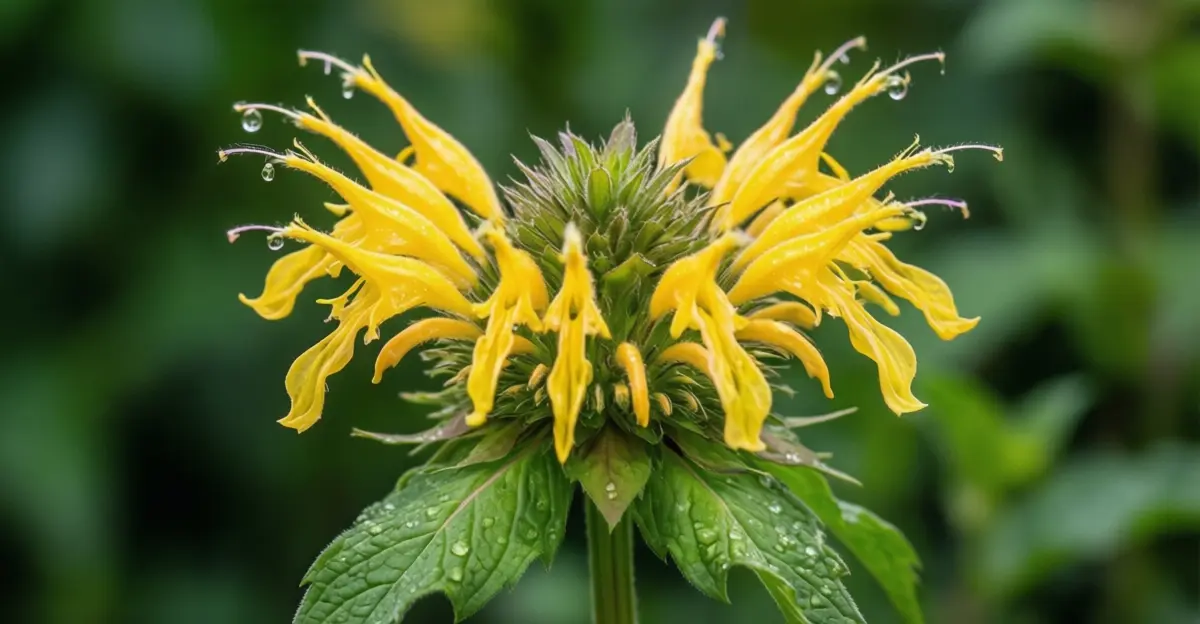 lemon mint monarda citriodora