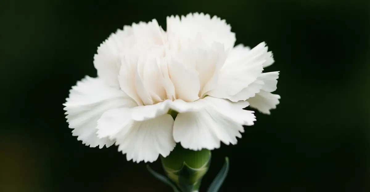 white carnation symbolism