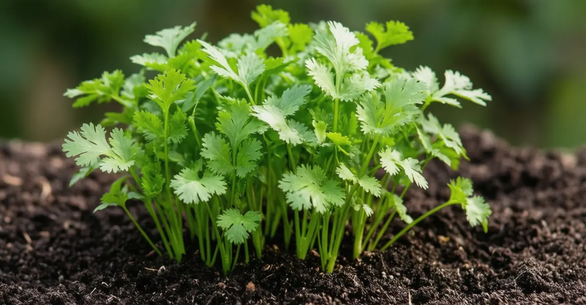 growing cilantro from seed