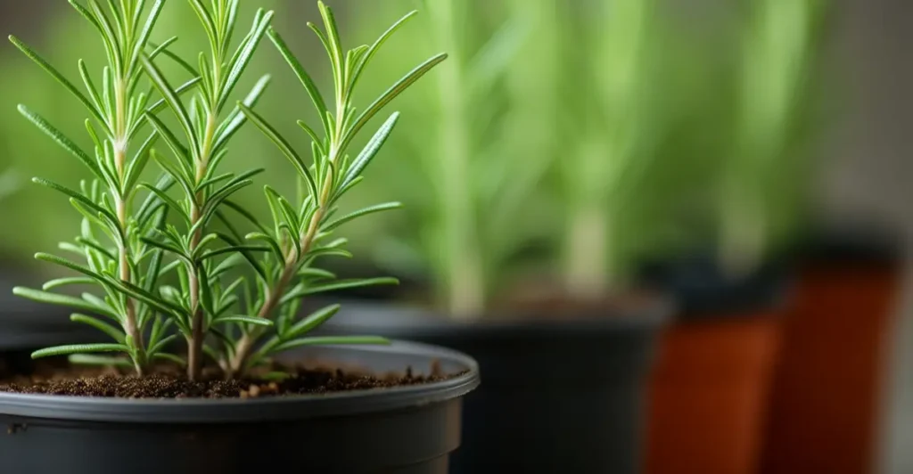 growing rosemary in pots